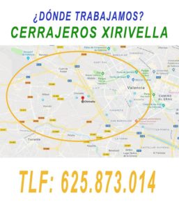 ¿ en que zonas de xirivella trabajamos ?